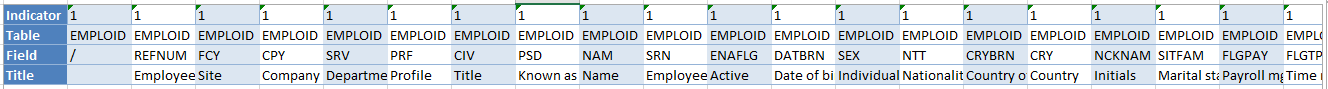 transpose code in excel