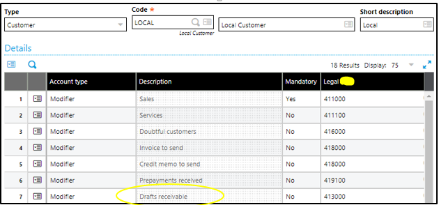 Accounting Code