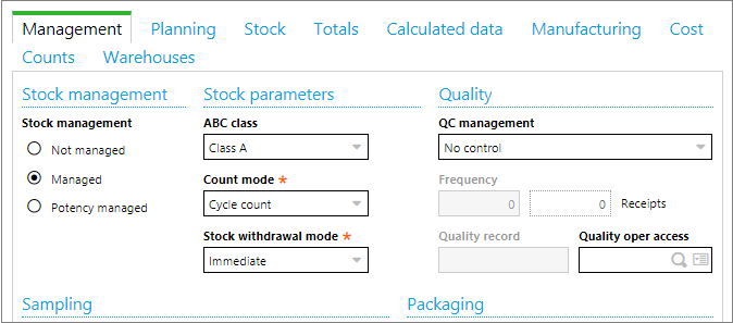 stock count sage x3