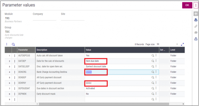How to use and setup the functionality of early discount / late charges ...