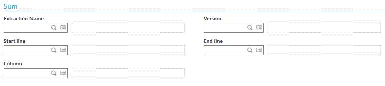 Financial Data Extraction-Sum Of Cells