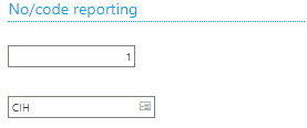 Reporting Code
