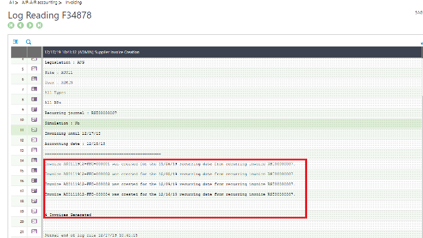 Log Reading File