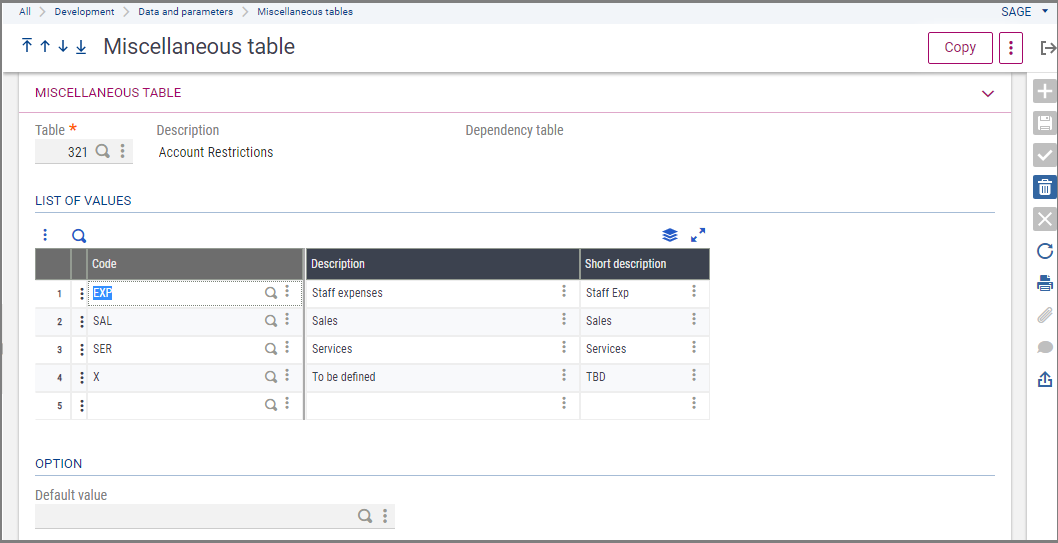 How to setup Account/Dimension restriction in sage X3 LaptrinhX / News