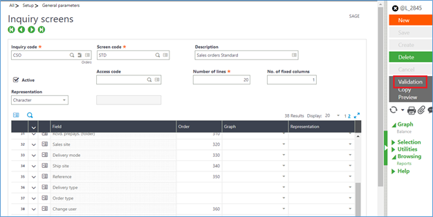 Inquiry-Screen-validation