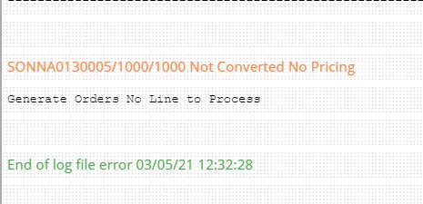 Error