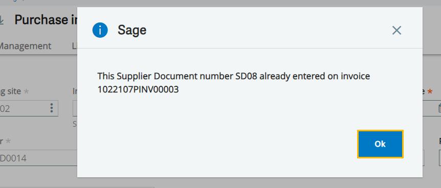 Pop-up Message