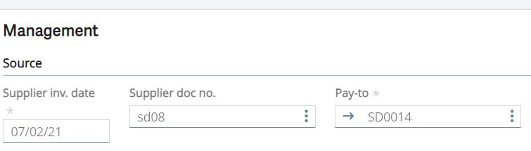 Purchase Invoice - 1st Entry