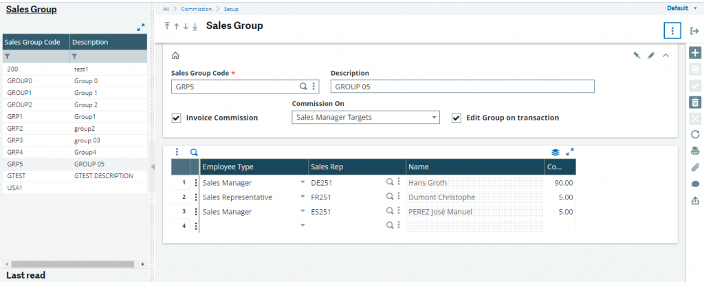 Sales Group