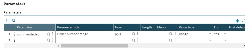Parameter