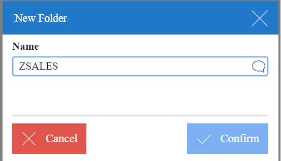 Creating Folders