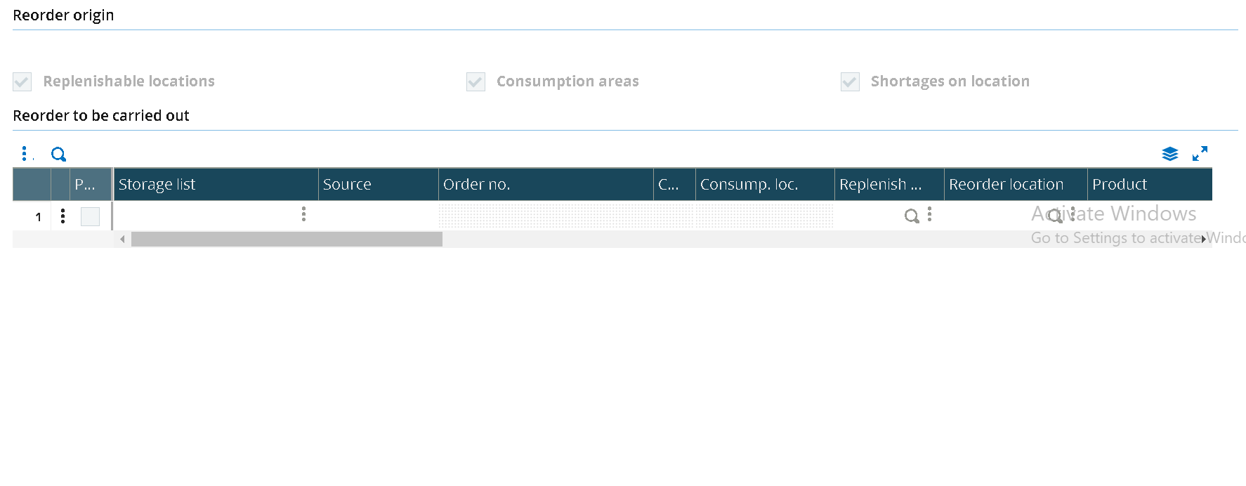 Reorder Plan function - Sage X3 – Tips, Tricks and Components