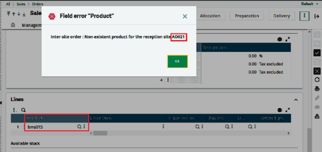 ERROR : 