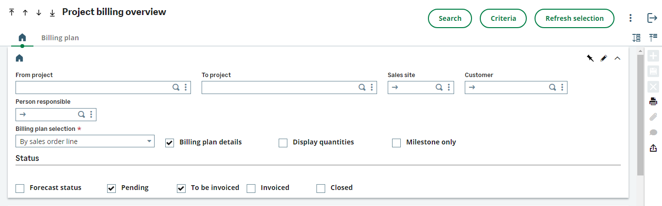 Project Billing Overview functionality in Sage X3 - Sage X3 – Tips ...