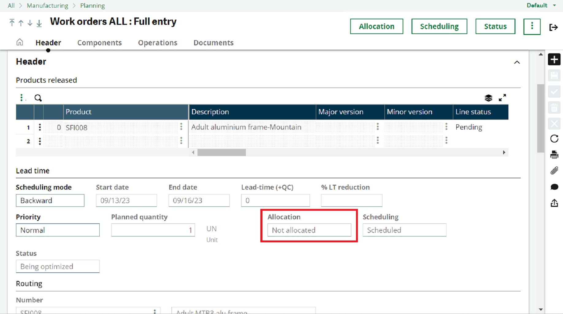 Allocation Methods for Efficient Work Order Management - Sage X3 – Tips ...