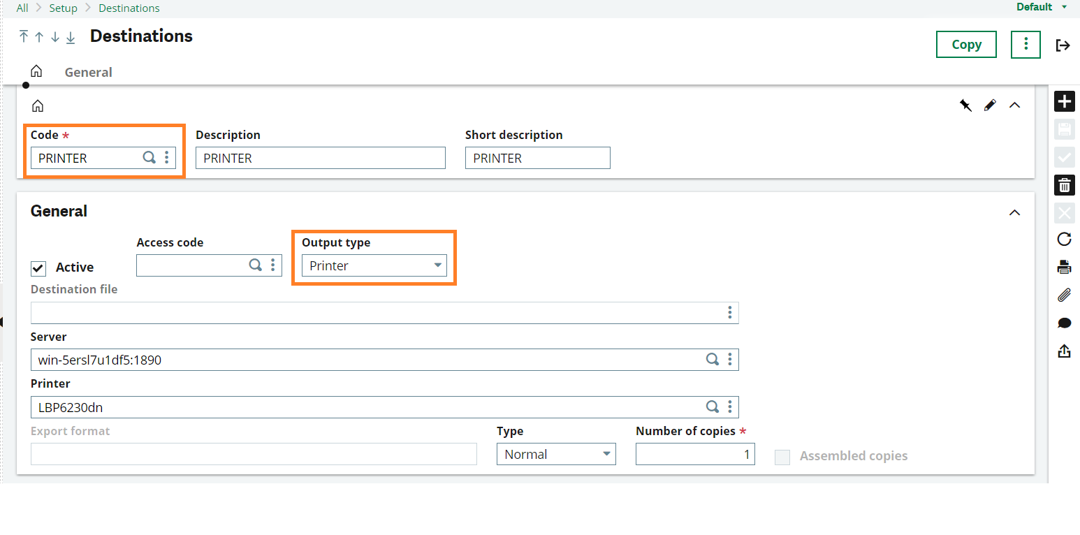 How to print report directly on duplex printer in Sage X3 Sage X3