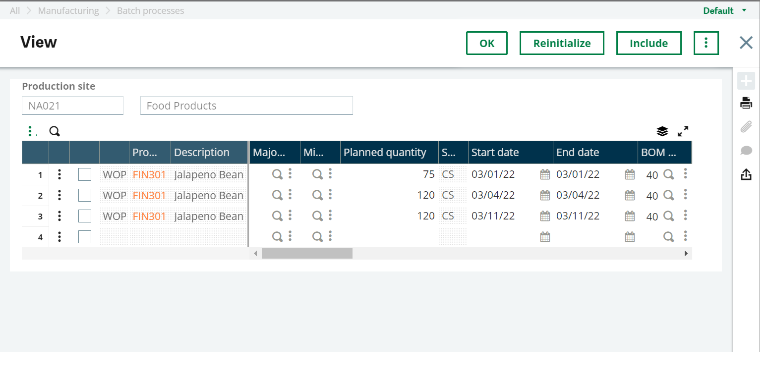How to change the status of multiple work orders at once. - Sage X3 ...