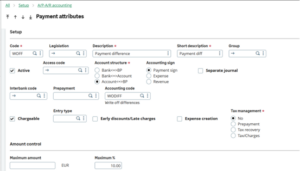 How to Record a Write-off and an Over-payment in Sage X3 - Sage X3 ...