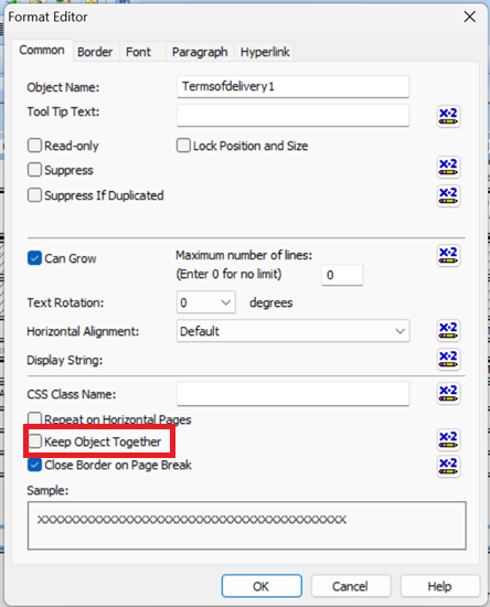 Figure 02 – Format Editor