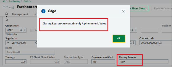 Fig 3- 2nd pop-up message