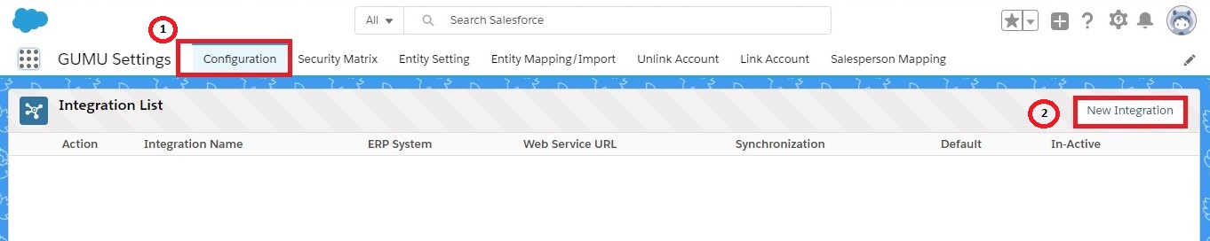 GUMU™ Configuration