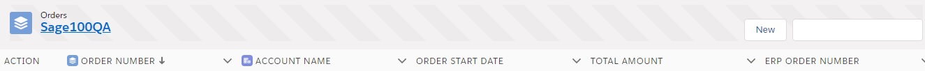 Integration Order List