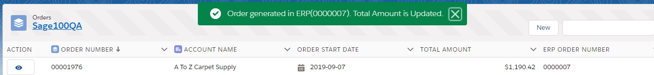 Promoted Order Notification