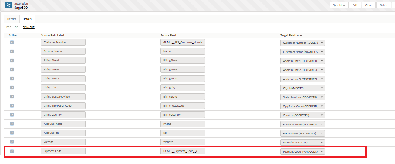 Entity Details - Add Mapping