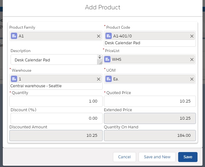 Sage 300 Order Line