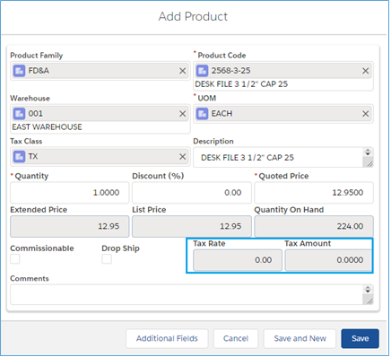 Tax Calculation