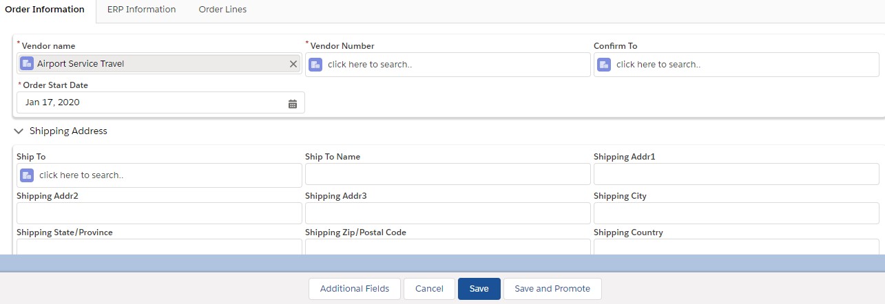 Order Information