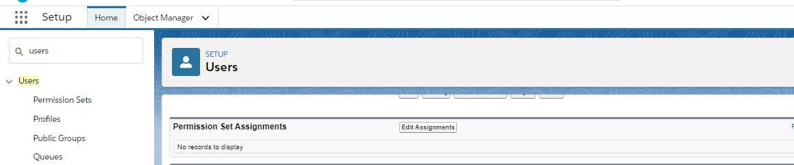 Permission Sets