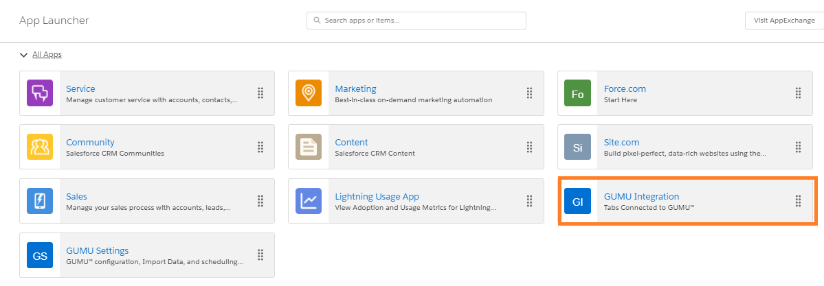 GUMU Integration App