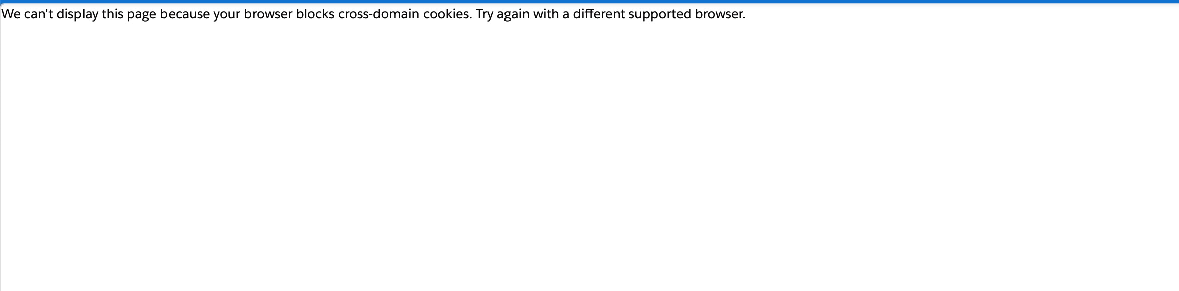 Safari Browser Issue