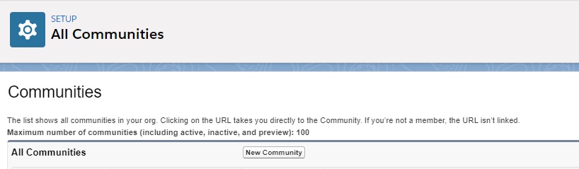 New Community