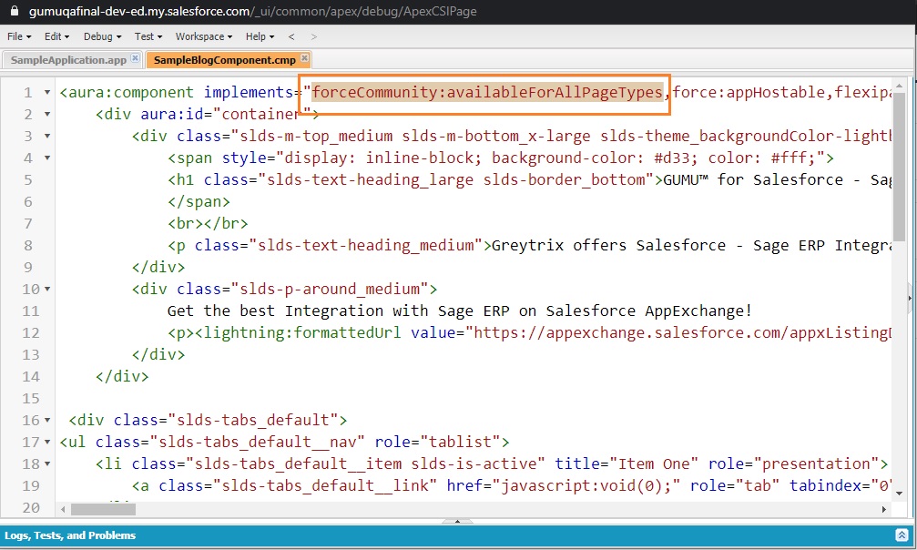 Lightning Interface