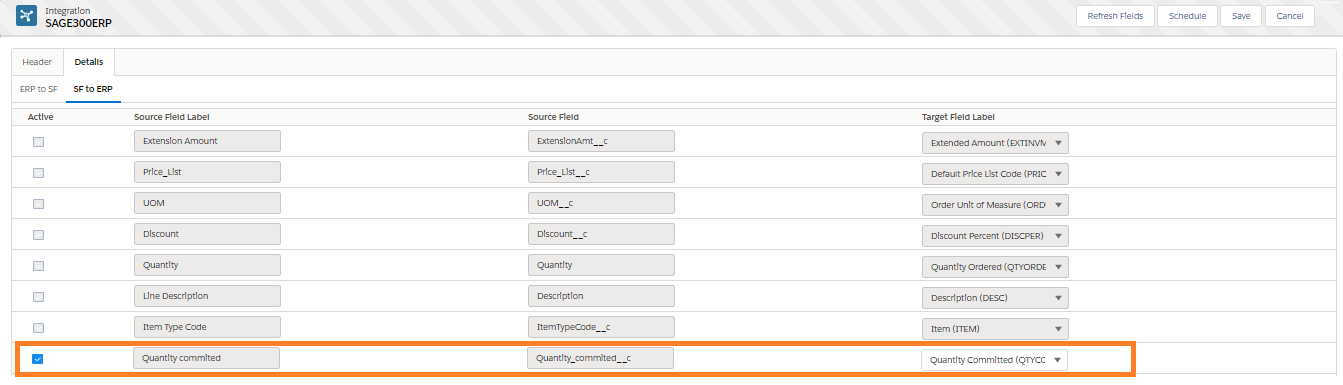 Mapping Additional Fields