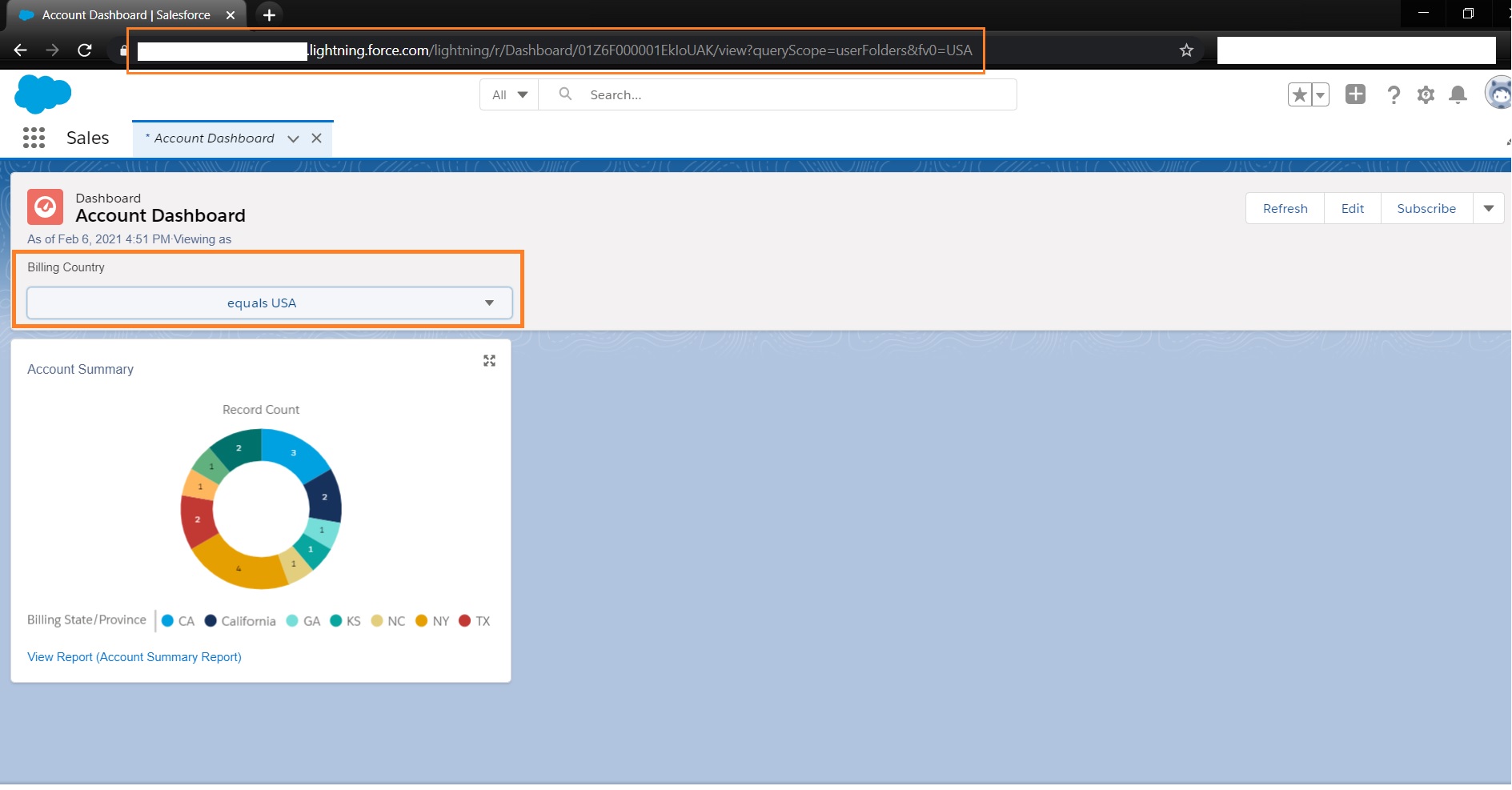 Filter URL