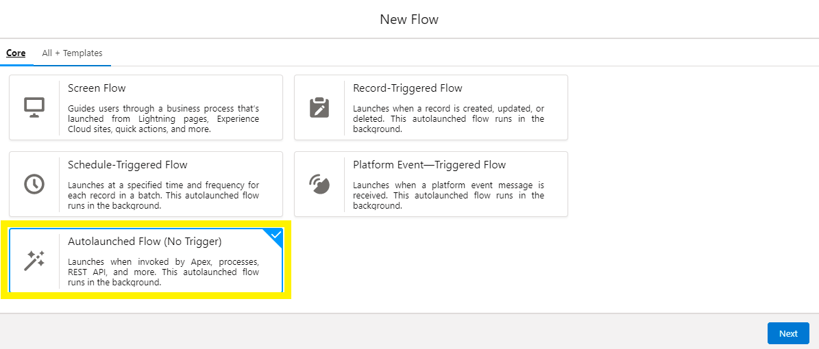 2-Select Flow Type