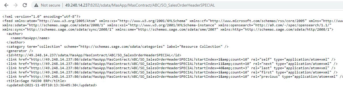 Working SData