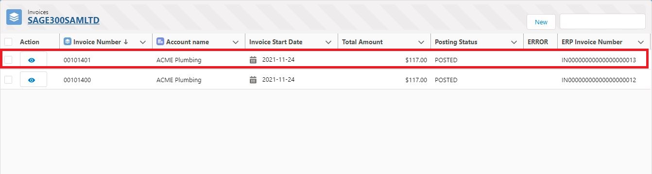 Sage 300 AR Invoice Promoted
