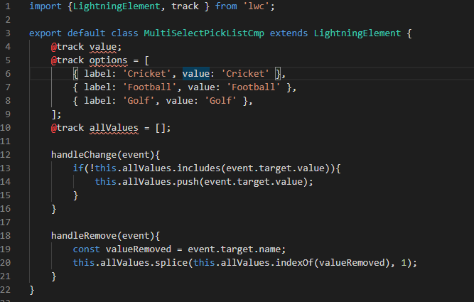 Multi Select Picklistcmp.js File