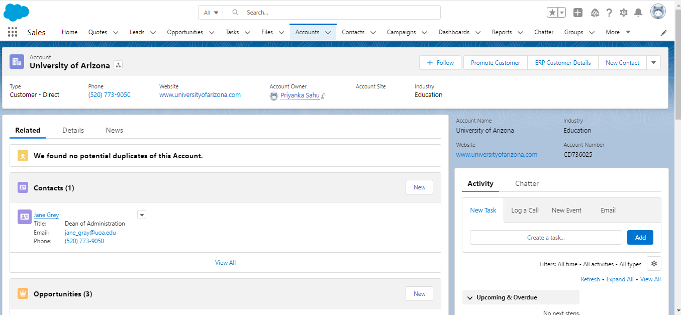 Fetch current record id from Lightning Web Components on Account