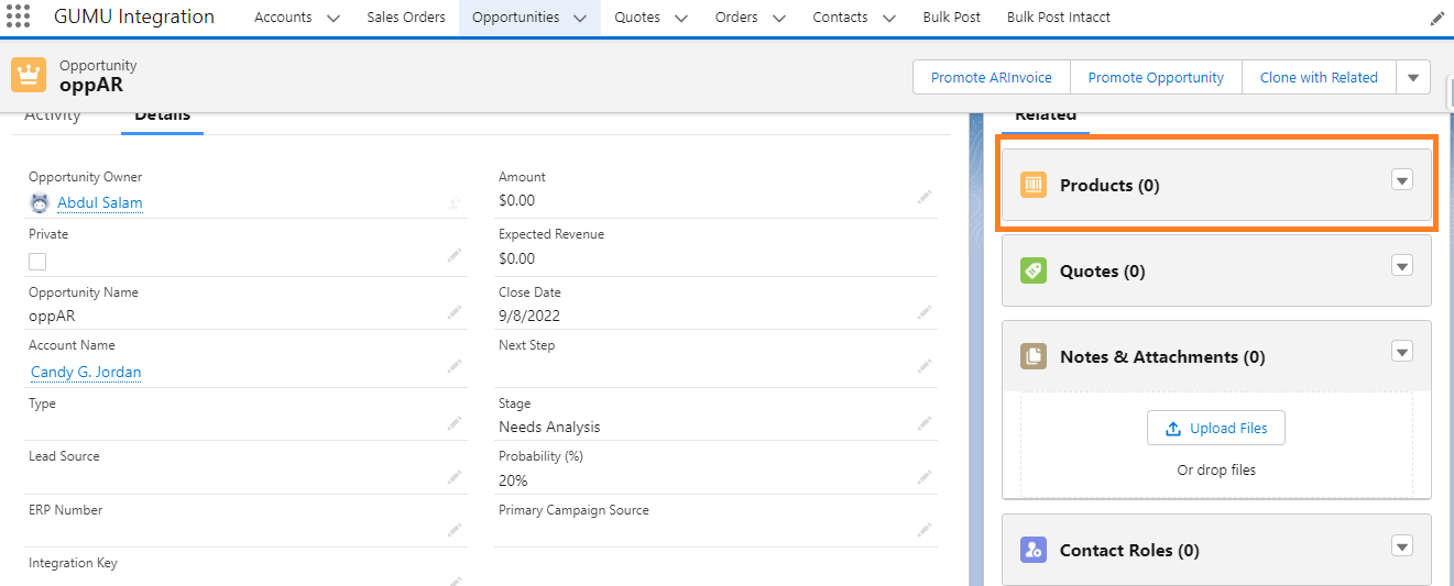Add Products
