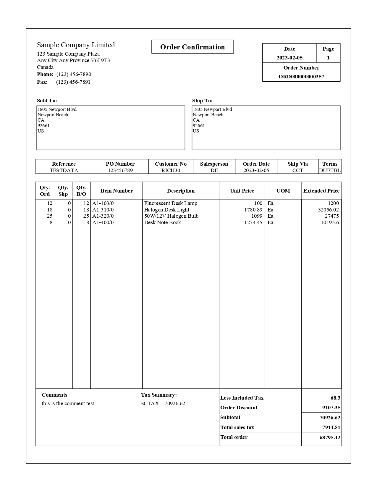 Updated Real-Time PDF Format