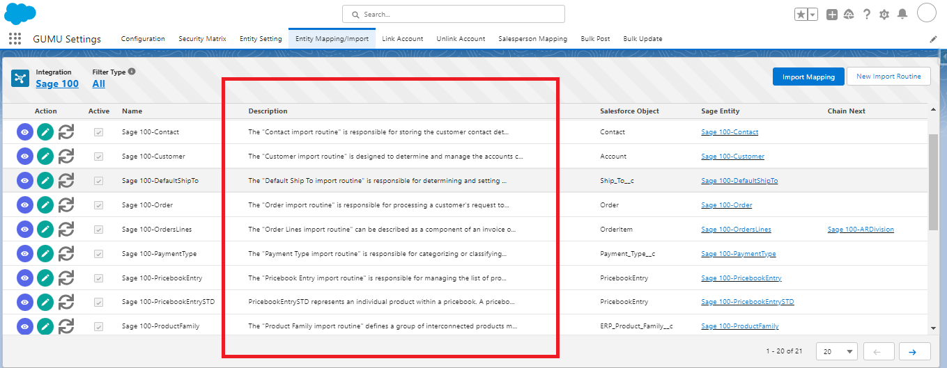 List View