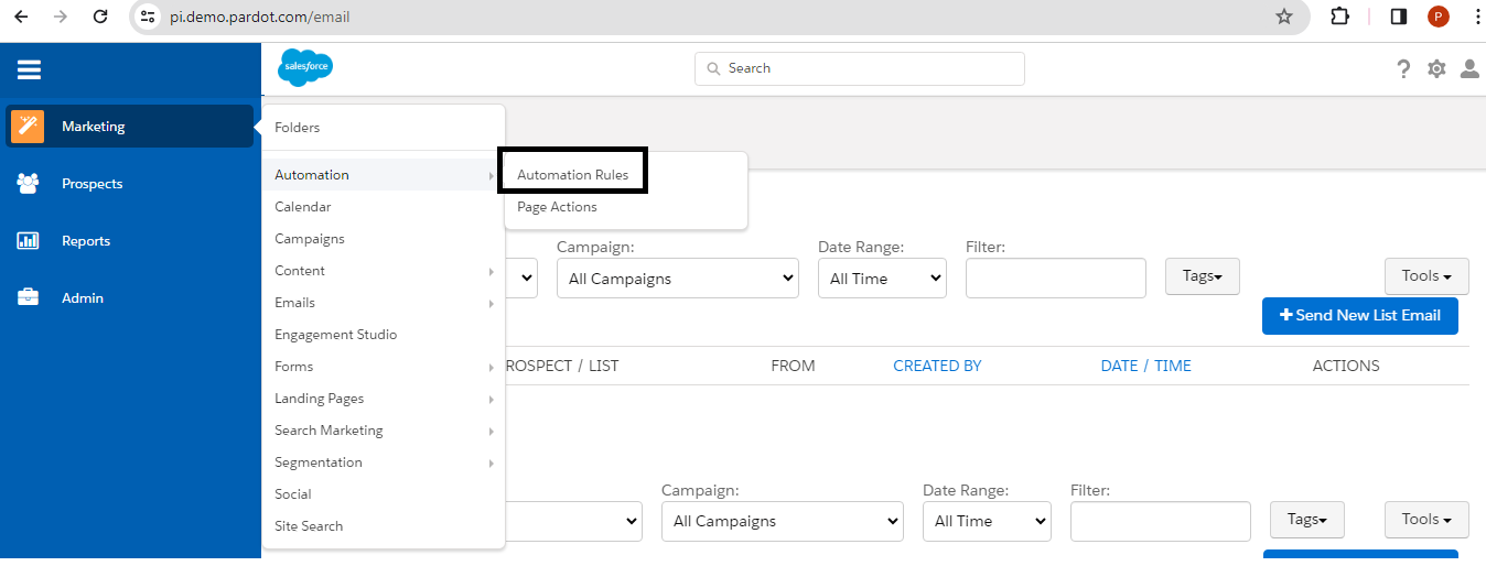 Adding Automation Rules