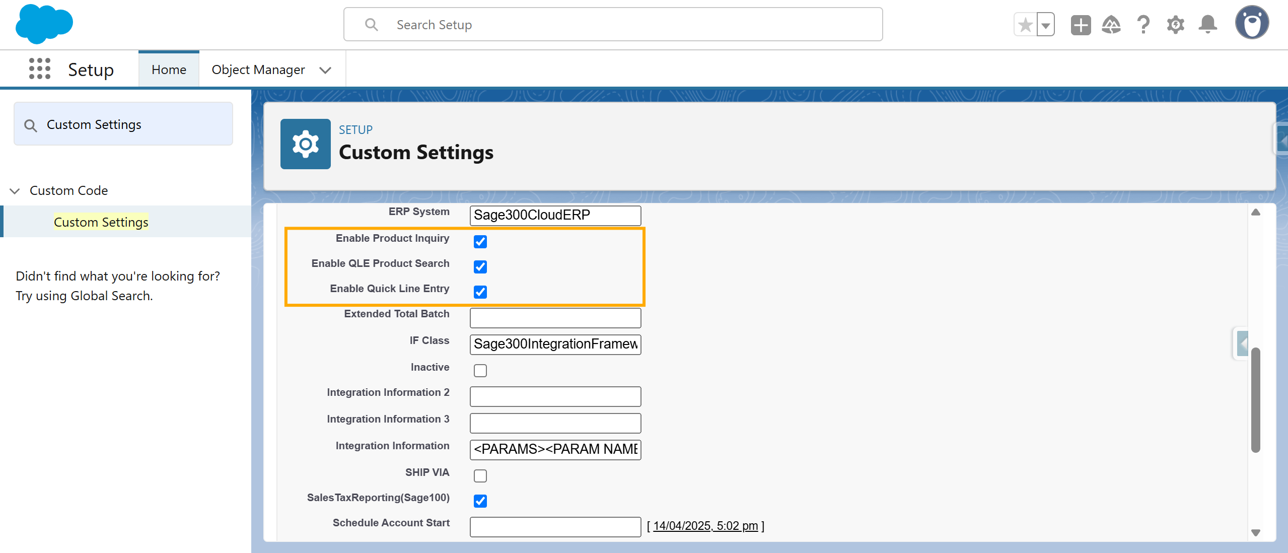 Ensure the checkboxes are enabled