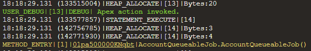 Initial execution (Invocable Class)