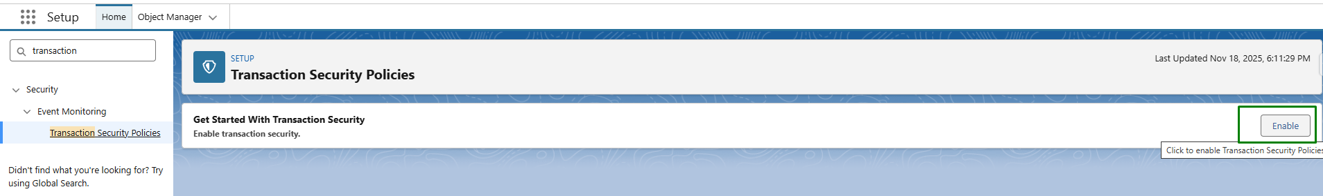 Transaction Security